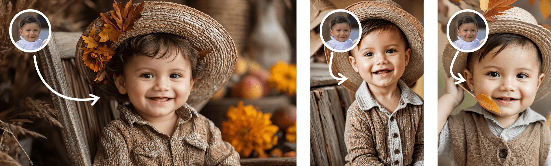 Fall-Themed Baby Photography