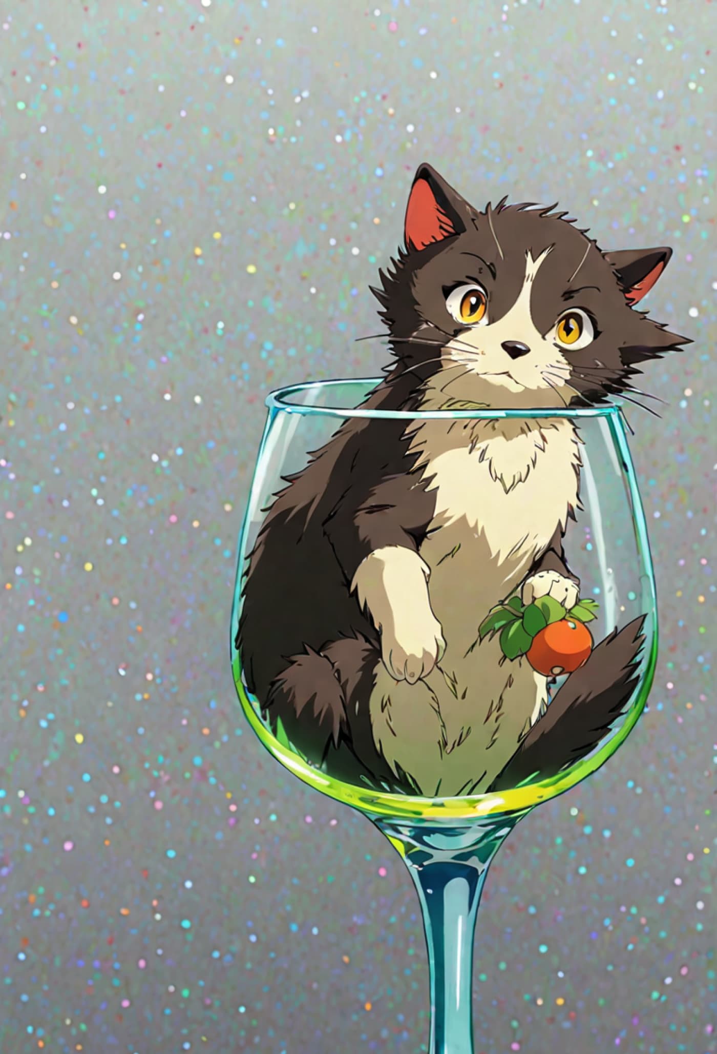 Anime Style Pet Portrait