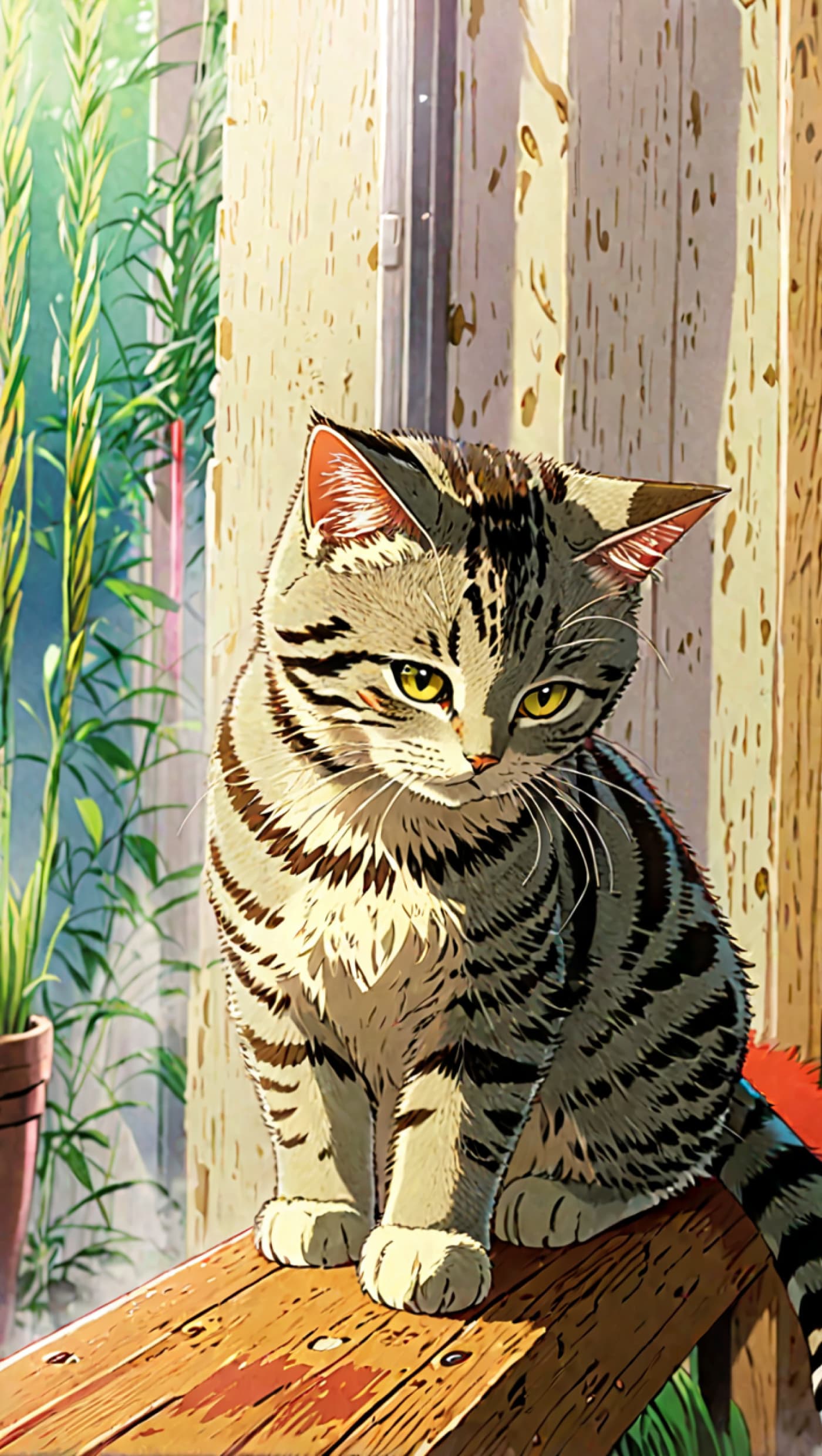 Anime Style Pet Portrait