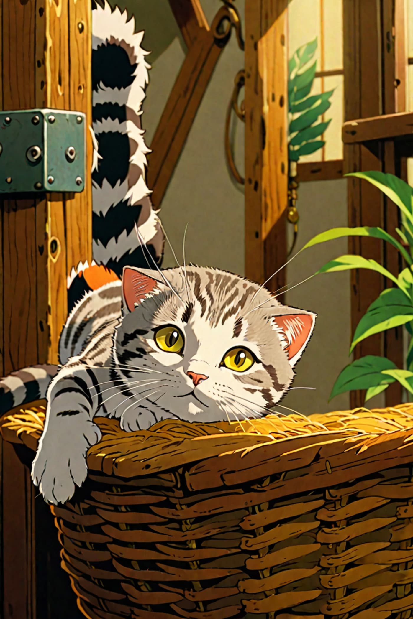 Anime Style Pet Portrait