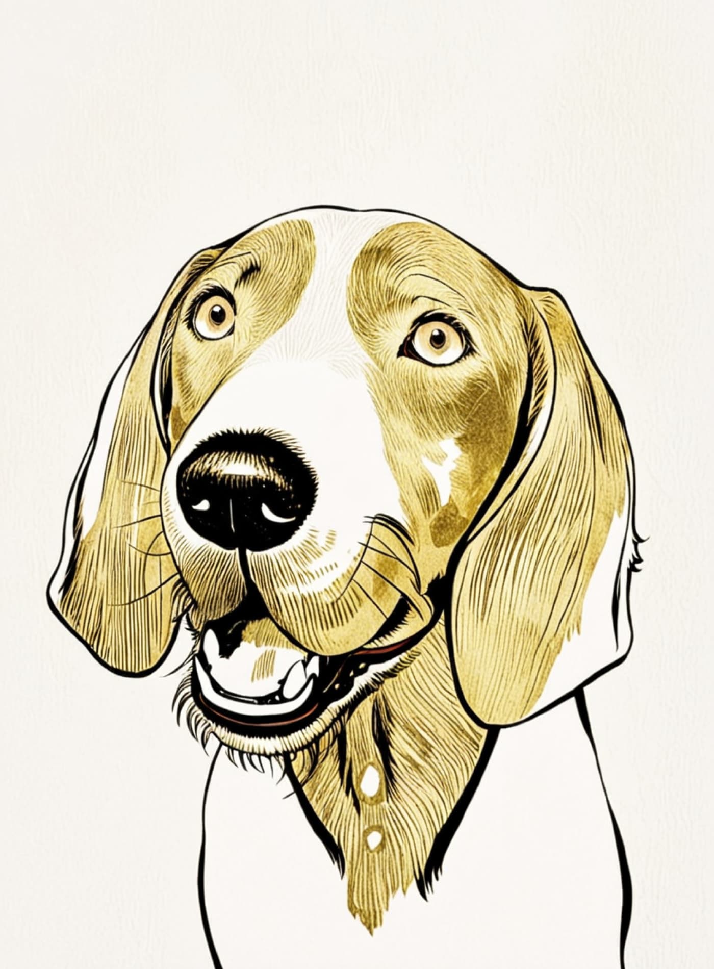 Nobel Style Pet Portrait