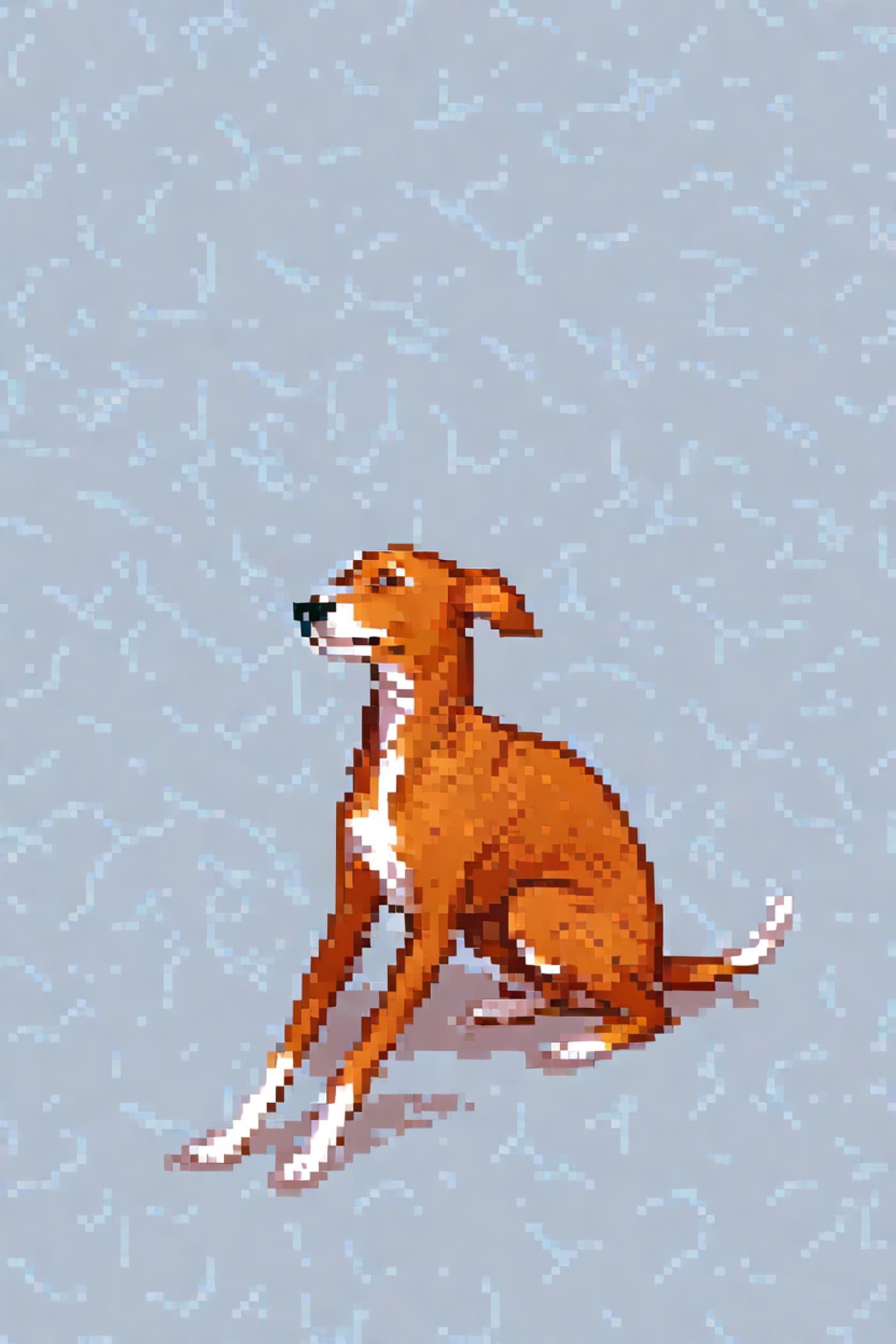 Pixel Style Pet Portrait