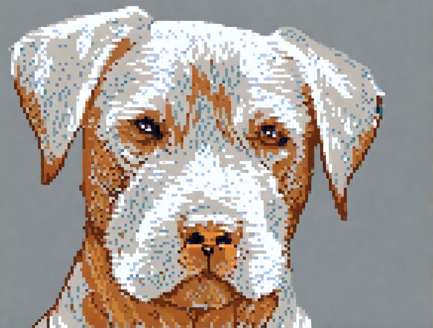 Pixel Style Pet Portrait