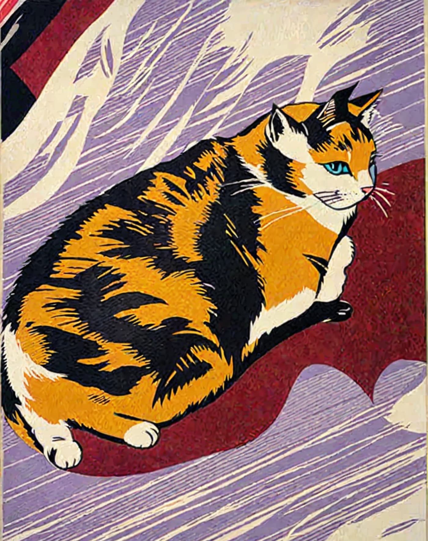 Pop Art Style Pet Portrait