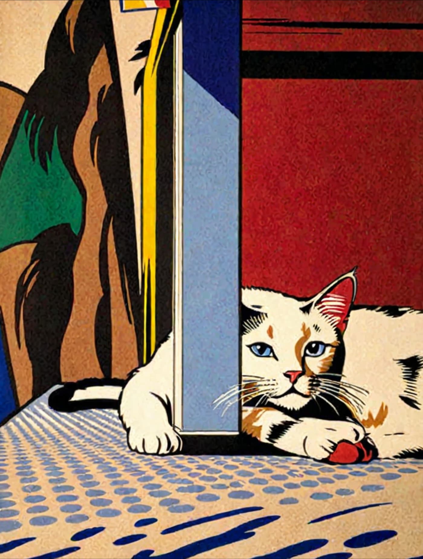 Pop Art Style Pet Portrait