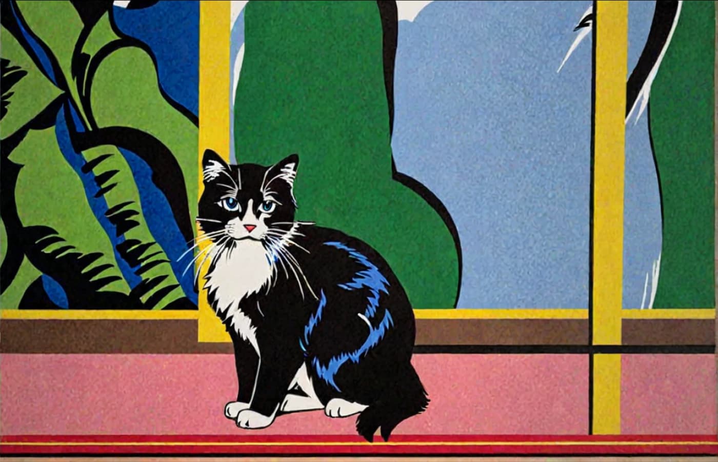 Pop Art Style Pet Portrait