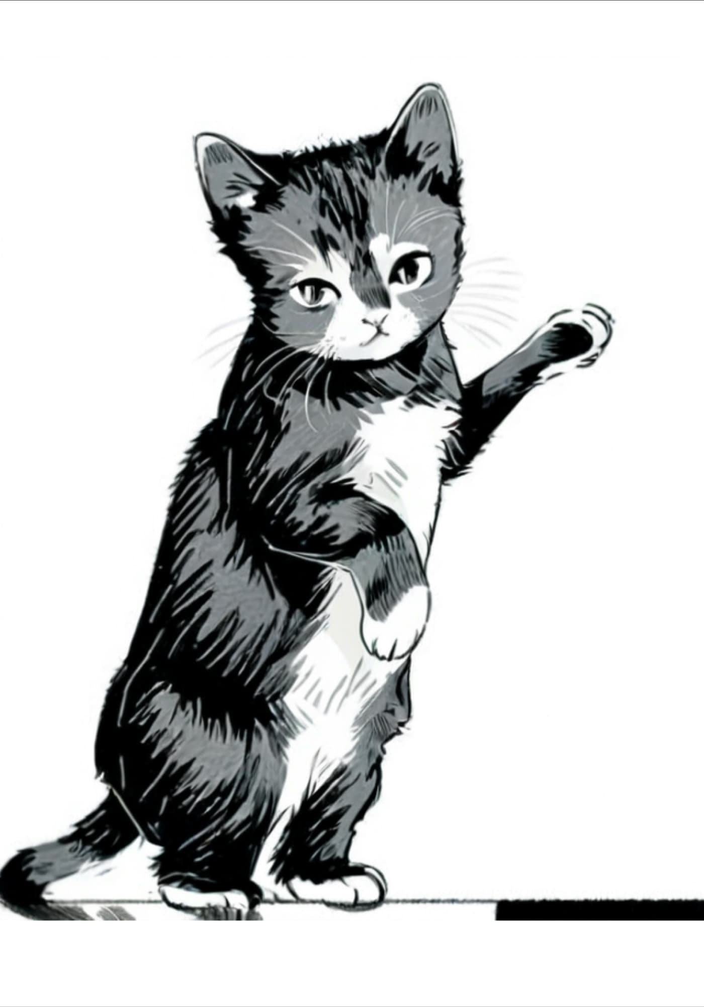 Simple Sketch Style Pet Portrait